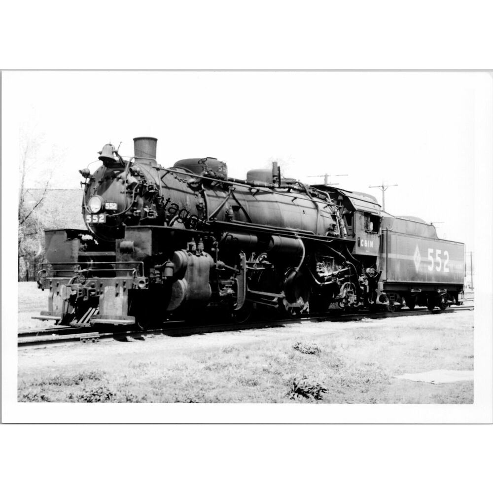 Vintage Chicago & Illinois, Midland -C‎ IM 552 Steam Locomotive T3-310
